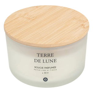 Bougie parfumée "Terre de lune" pétales de musc 420g