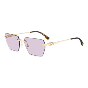 Gafas de Sol Dsquared2 D2 0102/S EYR de Metal Hombre 58 mm