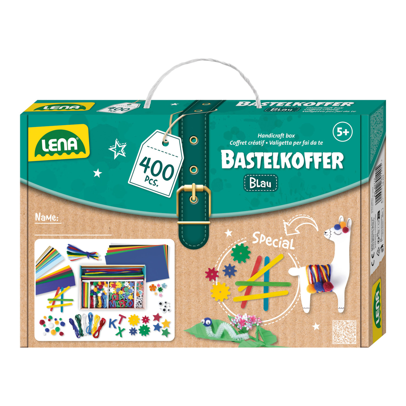 Scatola dei Lavoretti Creativi Accessori Fai da Te, Blu