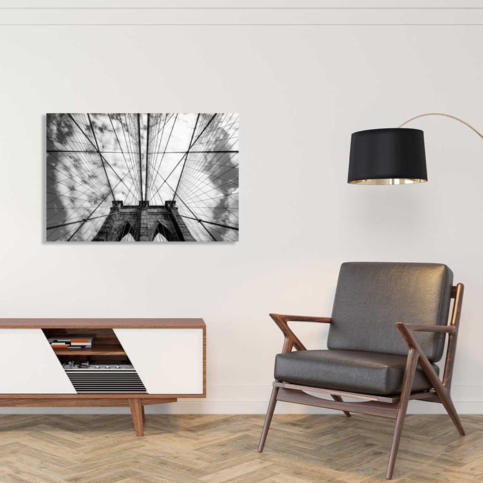 Tableau deco Brooklyn Bridge details Tableau plexiglas