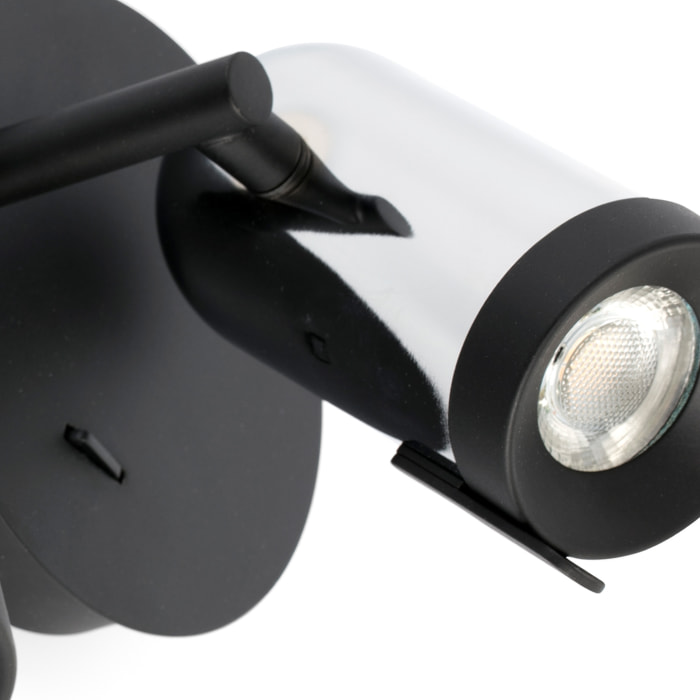 ORELANS Lampada da parete cromo