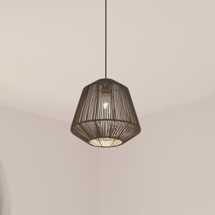 Suspension "Jily" noir D29cm
