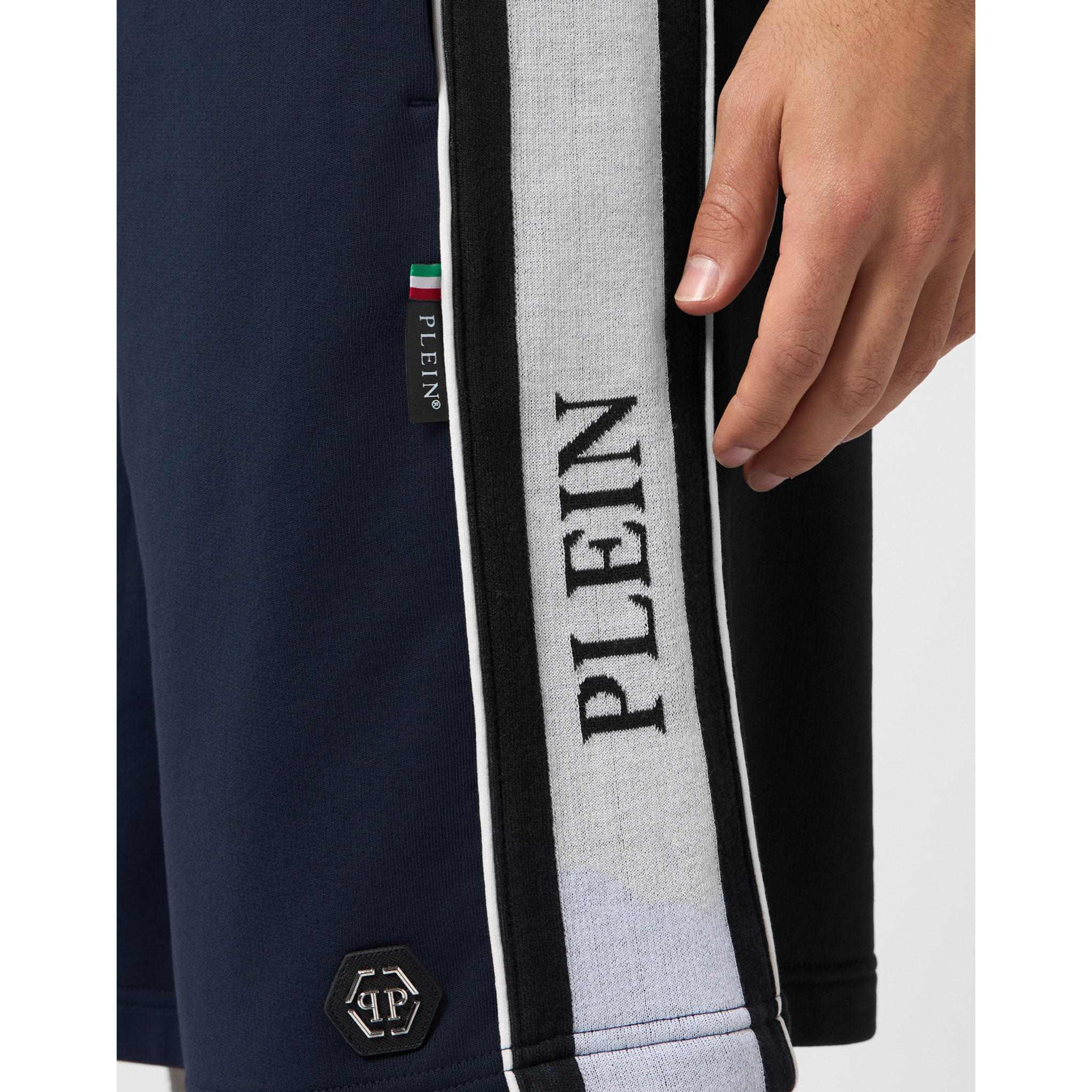 PHILIPP PLEIN Pantalones cortos de chándal LOGO