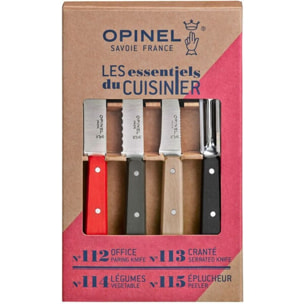 Set de couteaux OPINEL Les Essentiels Loft