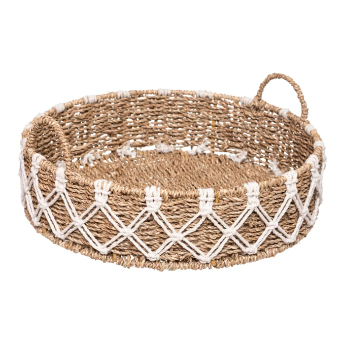 Plateau "Palm" - macramé