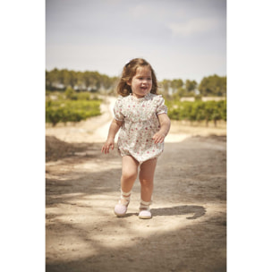 Pelele Manga Corta Niña Secreto