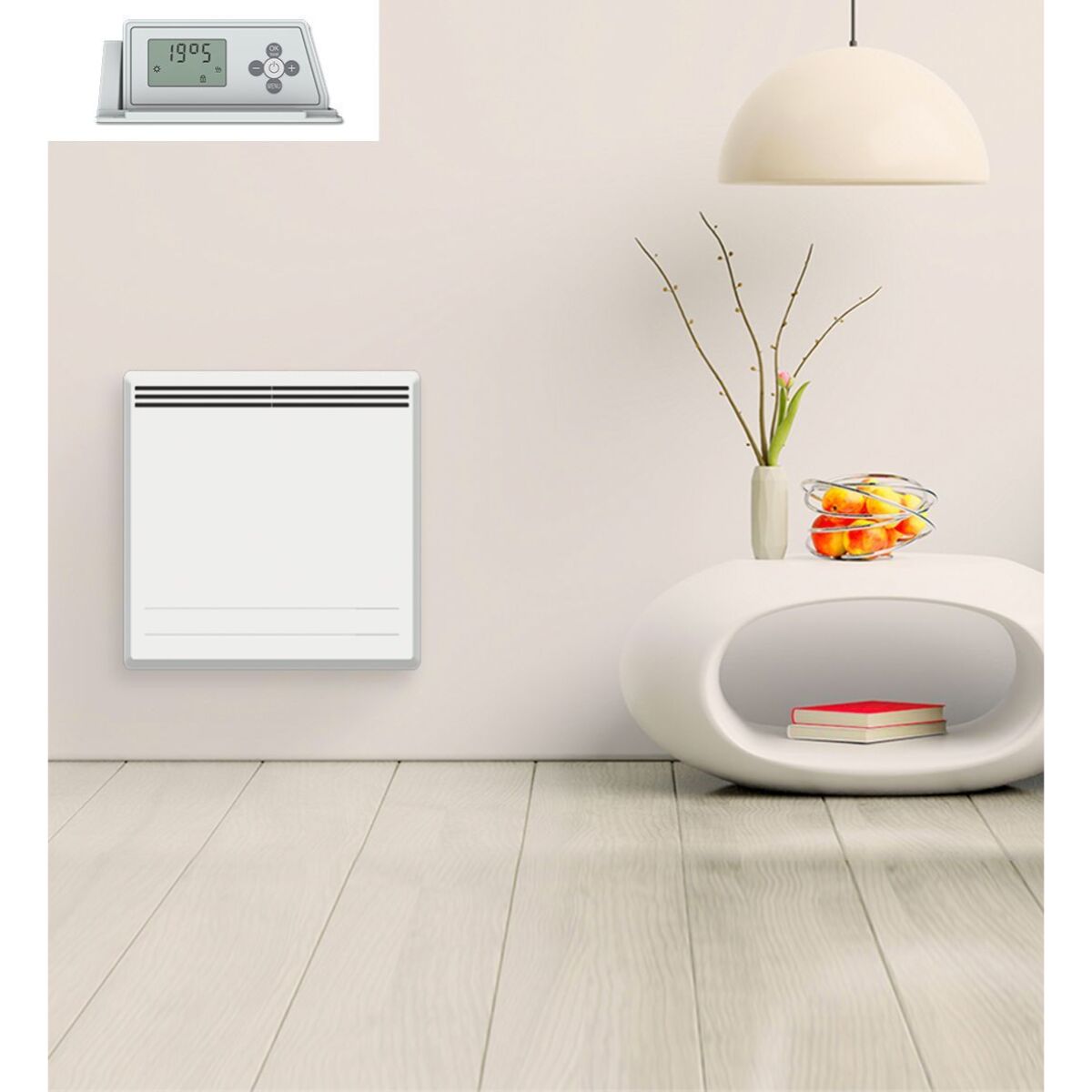 Radiateur inertie ceramique 1000w