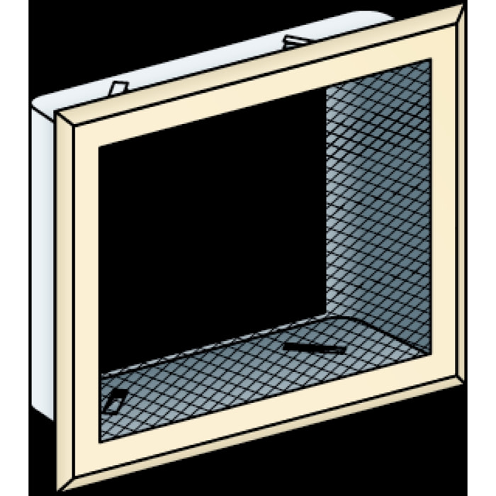 Grille de ventilation habillage GVH POUJOULAT - 55000278