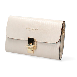 Borsa a mano da donna Made in Italy - Modello Hope - Vera pelle - 23.0 x 13.0 x 5.0 cm