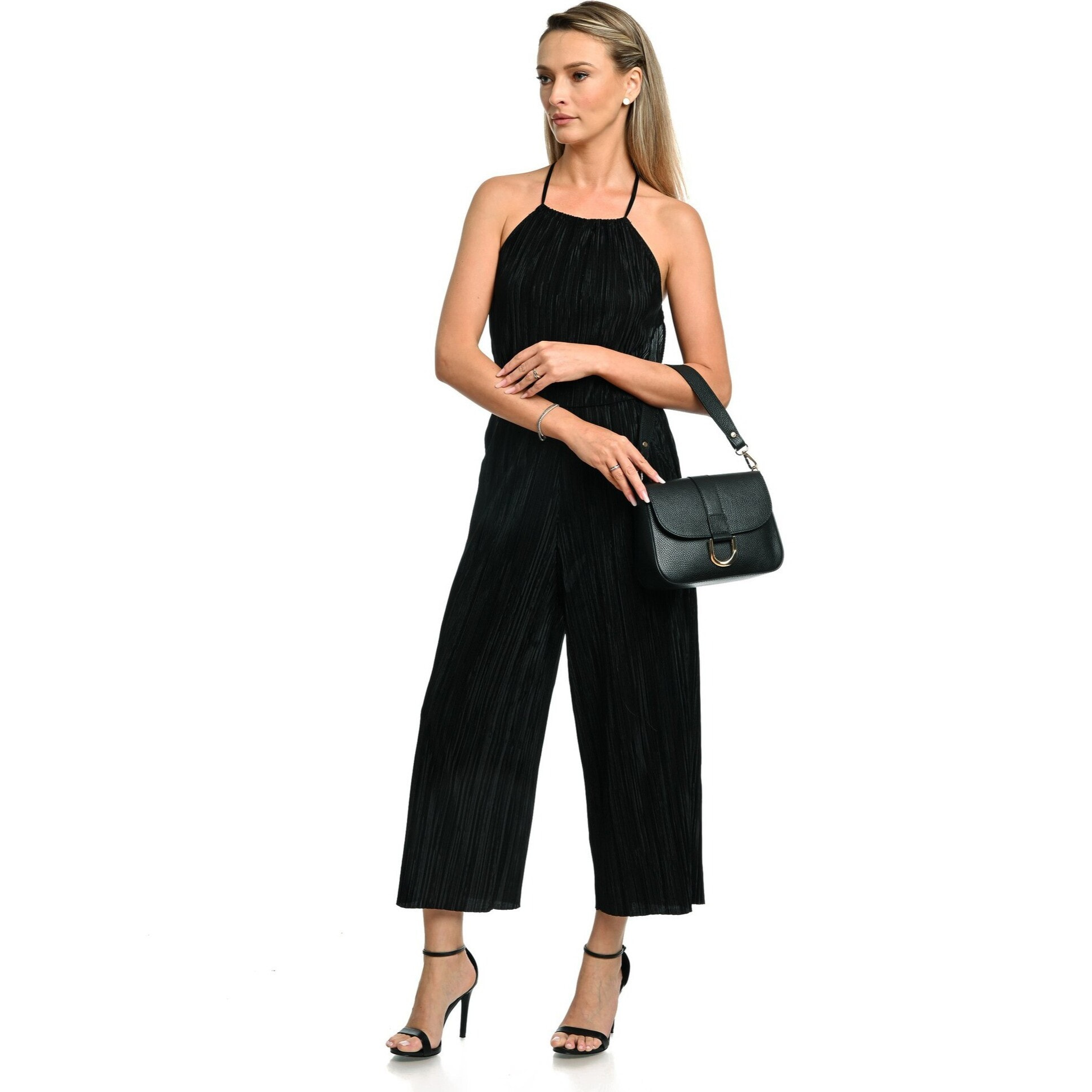 Borsa a tracolla Anna Luchini Nero