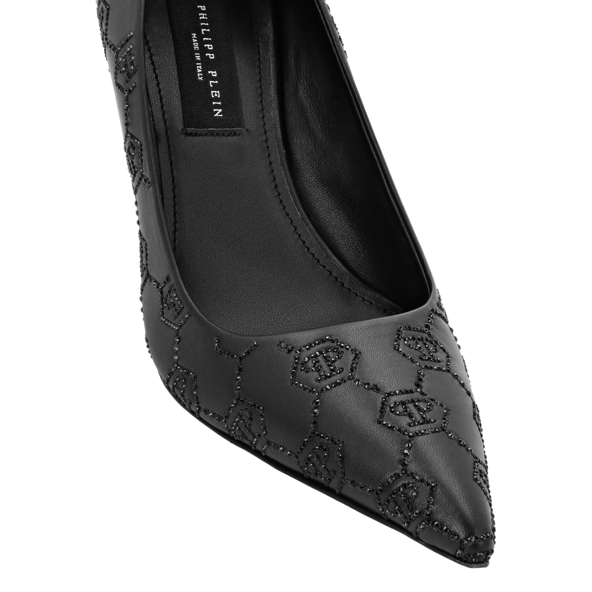 PHILIPP PLEIN Decollete Mid Heels MONOGRAM