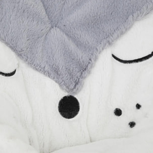 Fauteuil pliant renard 40x23cm blanc