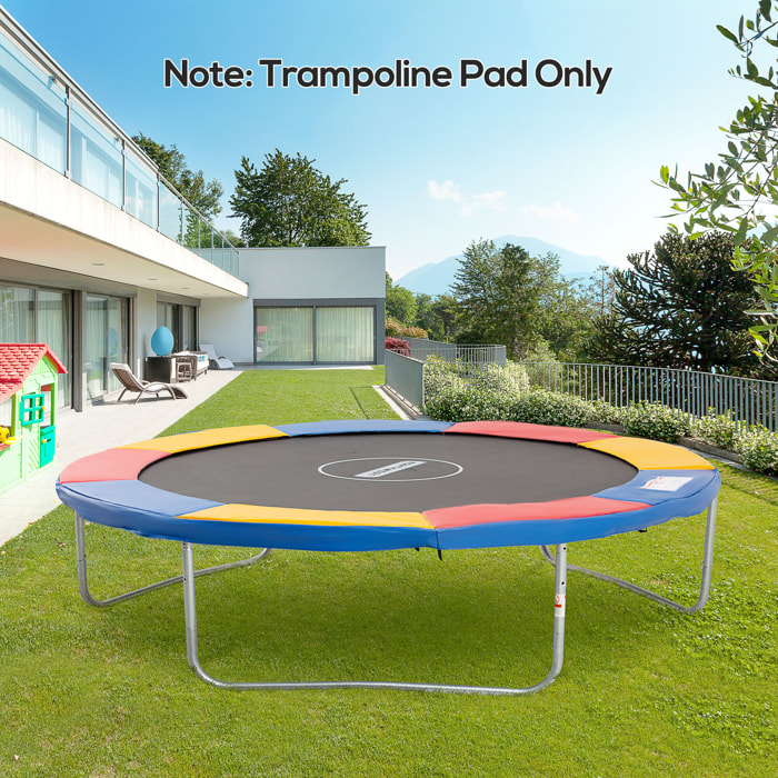 Couvre-ressort trampoline dia. 305 cm PVC PE haute densité rembourrage 15 mm multicolore