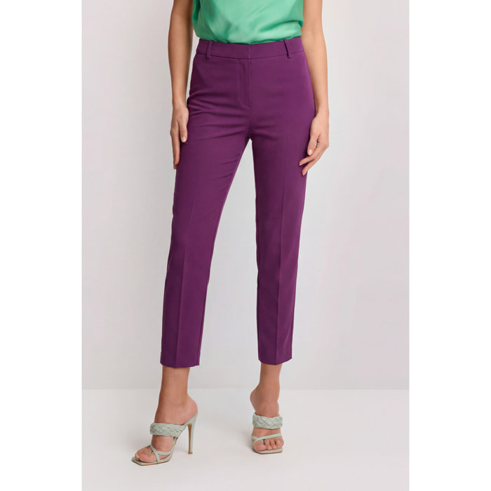 Kocca - Pantaloni eleganti slim fit Donna, Tinta unita