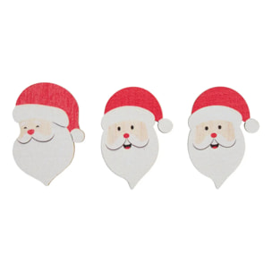 ACC BOCAL PERE NOEL BOIS X30