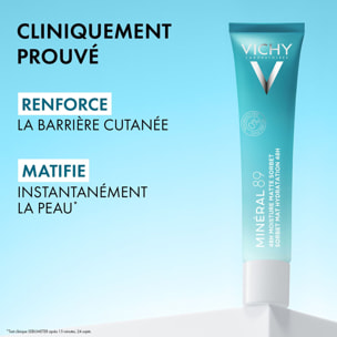 Minéral 89 - Crème Texture Gel Hydratant et Matifiant