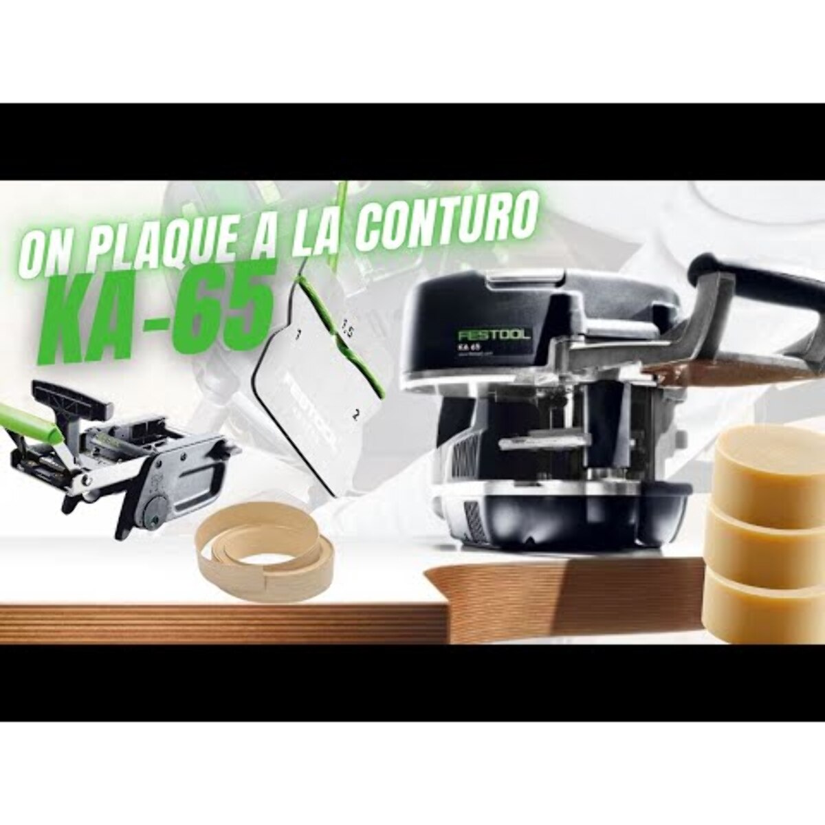 Plaqueuse de chants CONTURO KA 65-Set - FESTOOL - AVEC Set d'accessoires complet - 577840