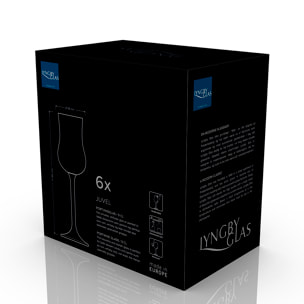 Set de 6 verres à Porto/Grappa Juvel 9 cl