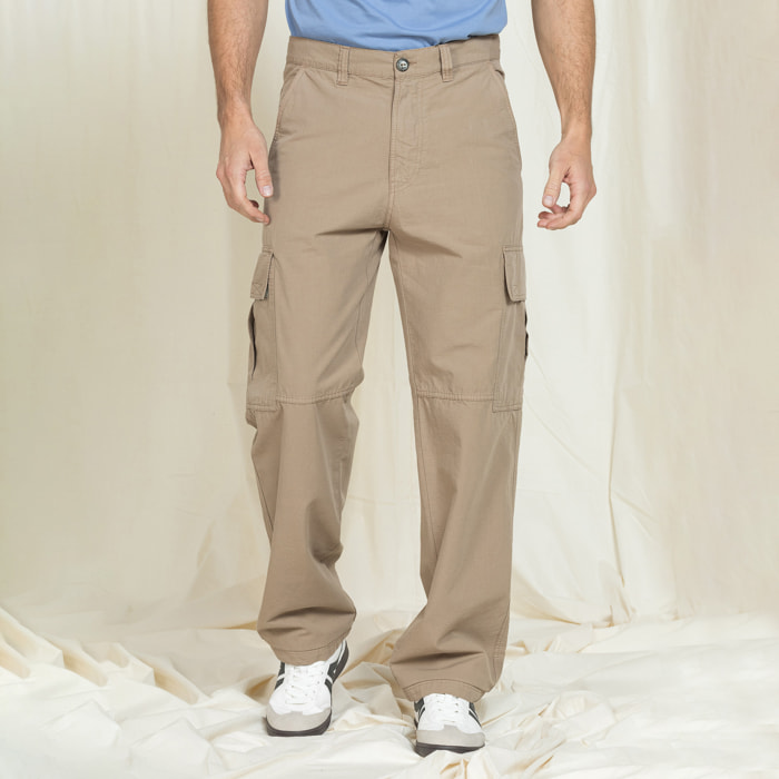 PANTALONE CARGO IN RIPSTOP DI COTONE MOD. REPLICA