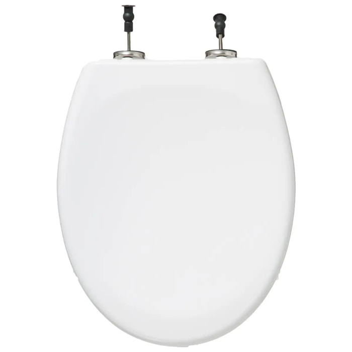 Abattant WC antibactérien blanc