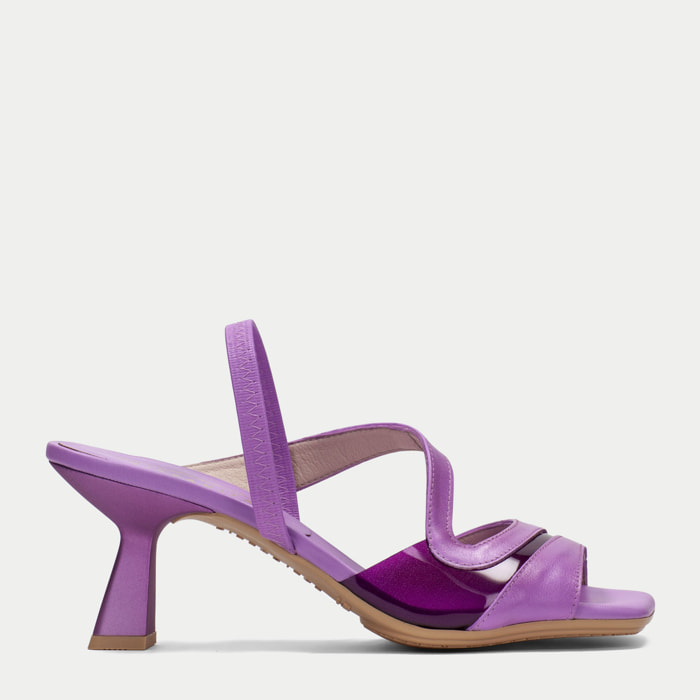 Sandalia Tacon Danielle Violet 6 cm