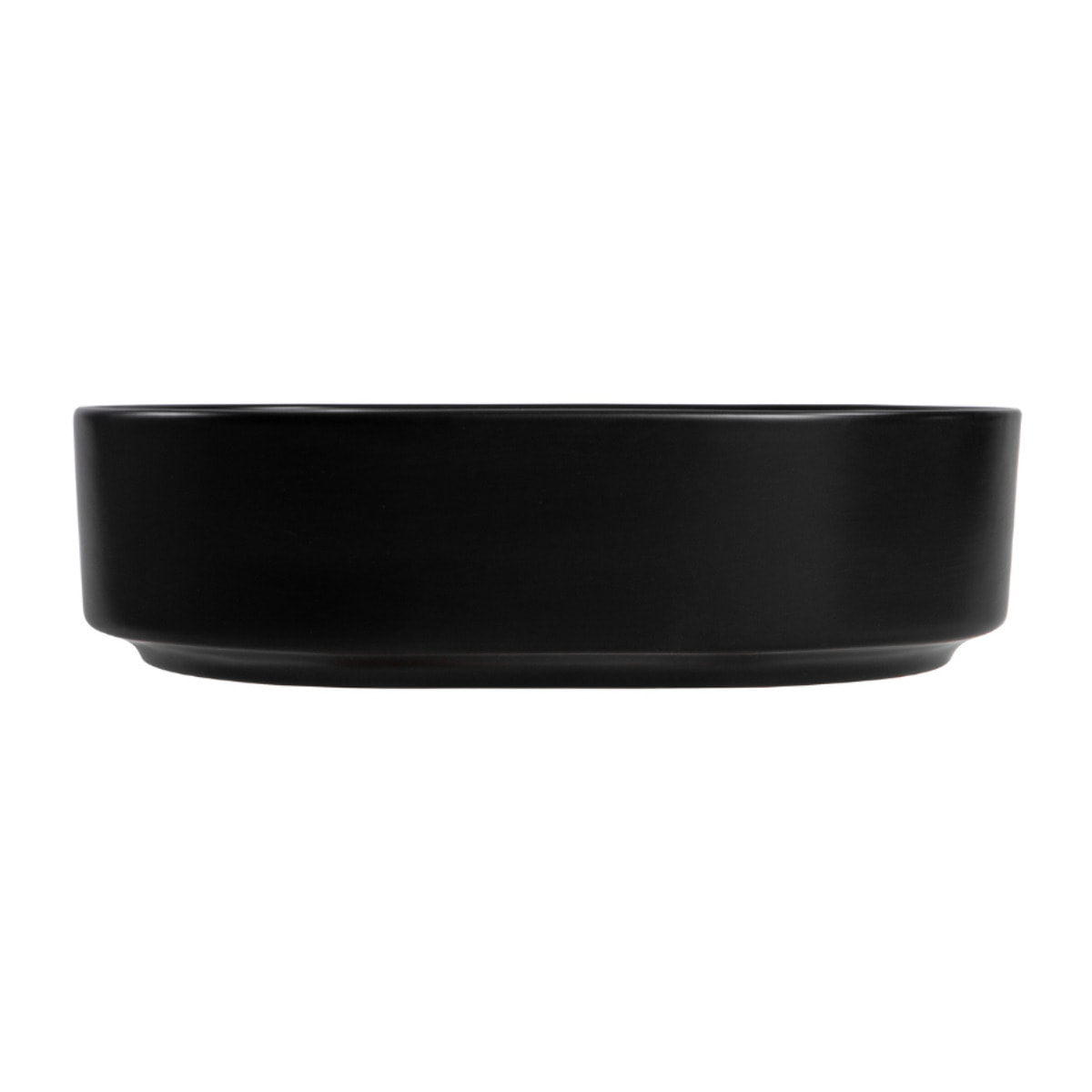 PixL 50 x 37 x 13,5 cm vasque à poser Infinitio, sans trop-plein, noir (CEPX5037BKM)