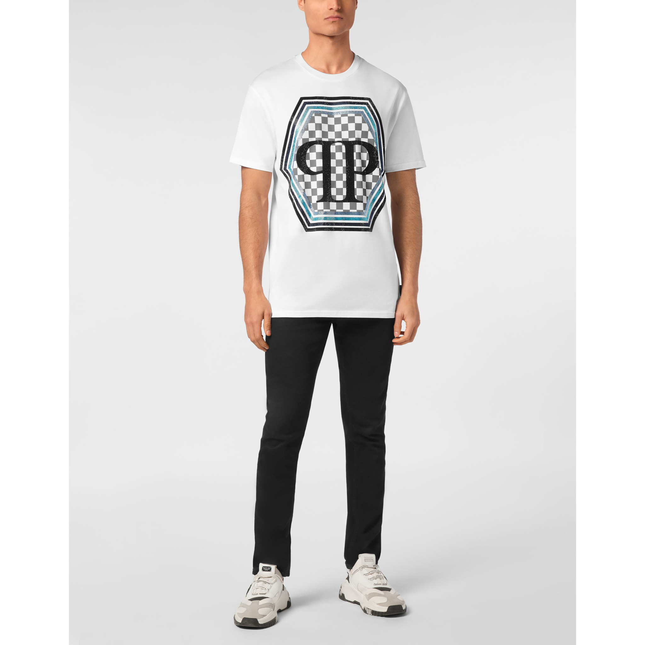PHILIPP PLEIN T-shirt girocollo HEXAGON