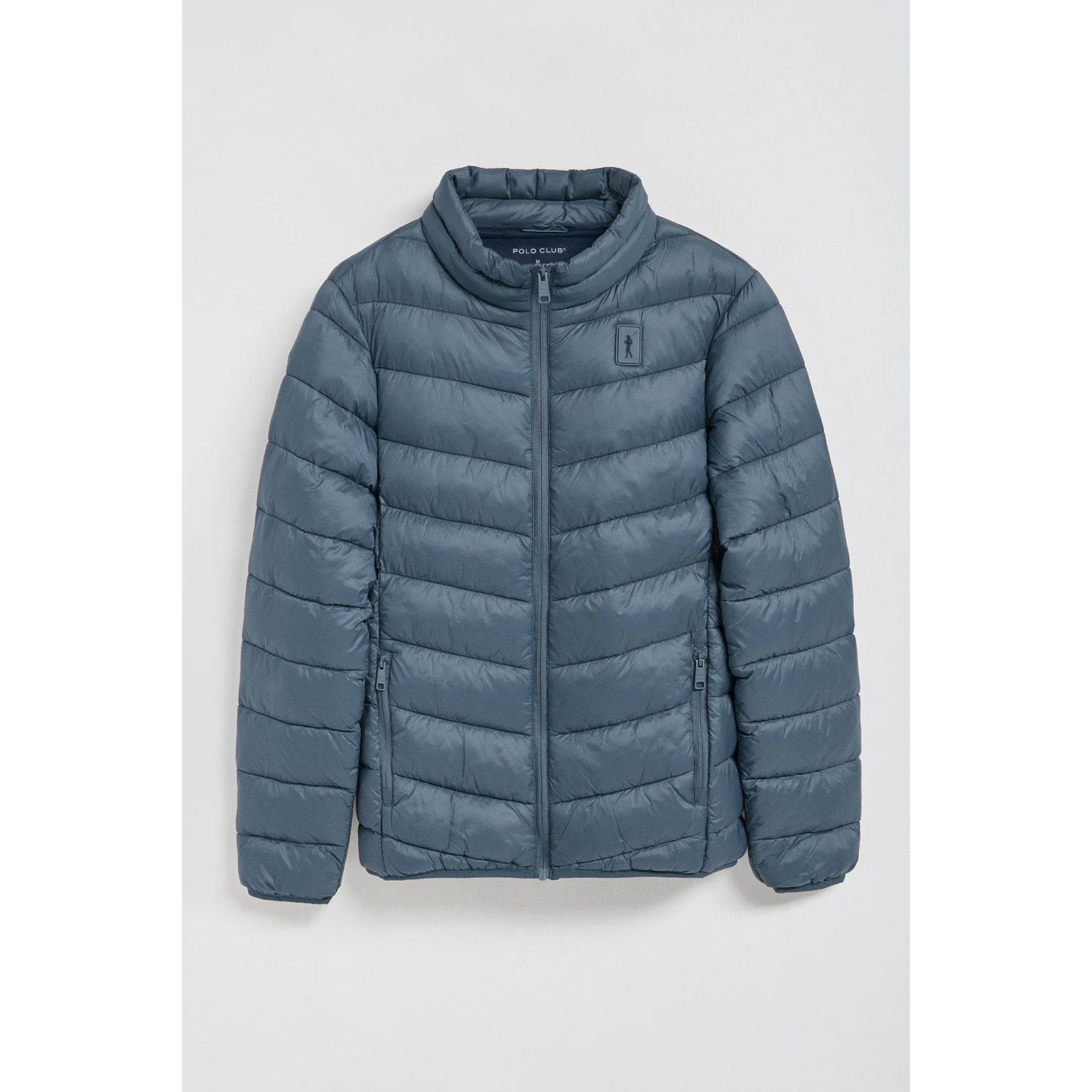 Giacca ultraleggera Chase blu denim a con toppa Rigby Go