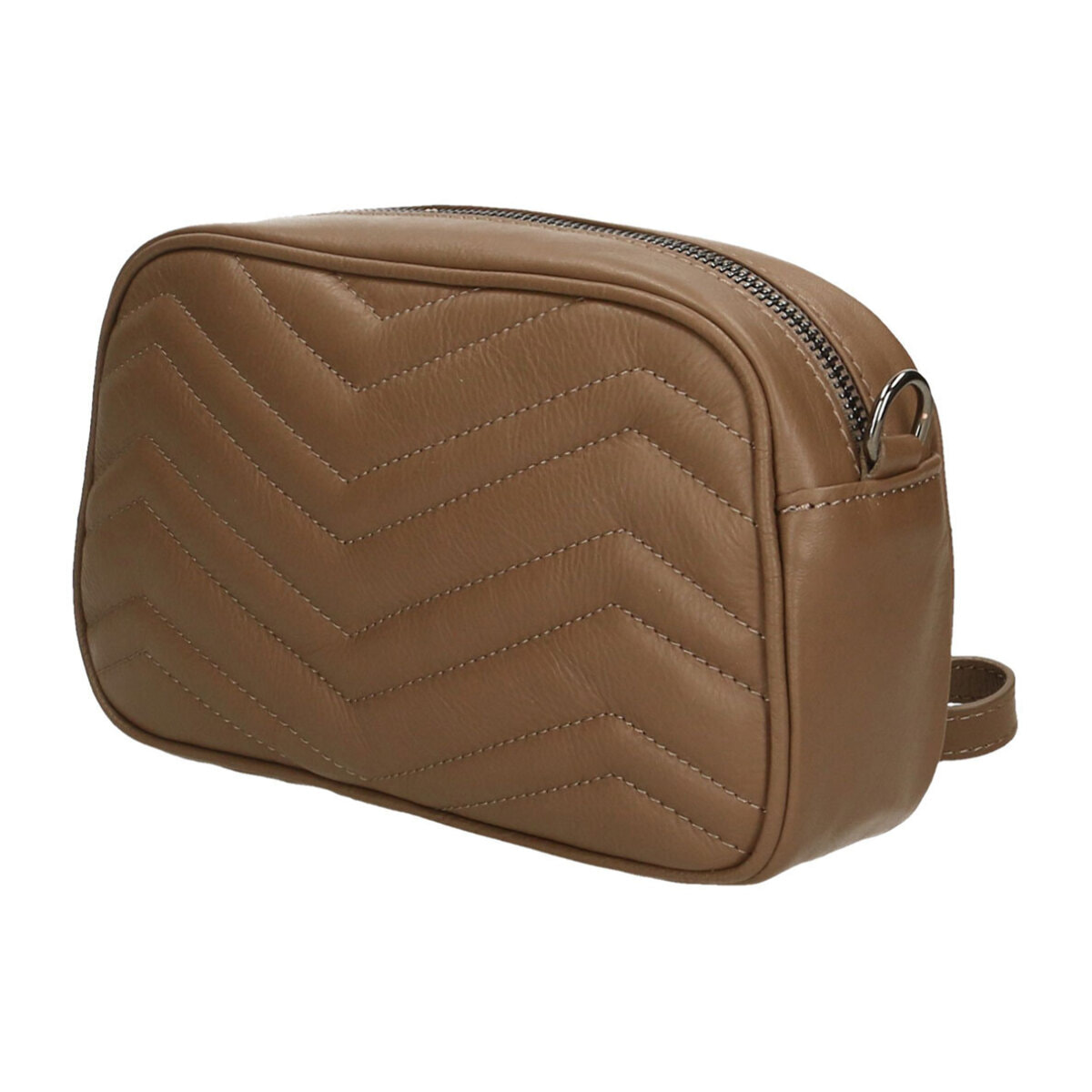 Borsa a tracolla da donna - Modello Cyane - Vera pelle - 24.0 x 13.0 x 7.0 cm
