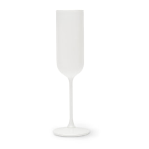 Set de 6 flûtes Excelsa Nordic, en verre, 21 cl blanc