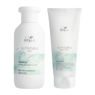 WELLA PROFESSIONALS Kit Nutricurls Curls Shampoo 250ml + Conditioner 200ml