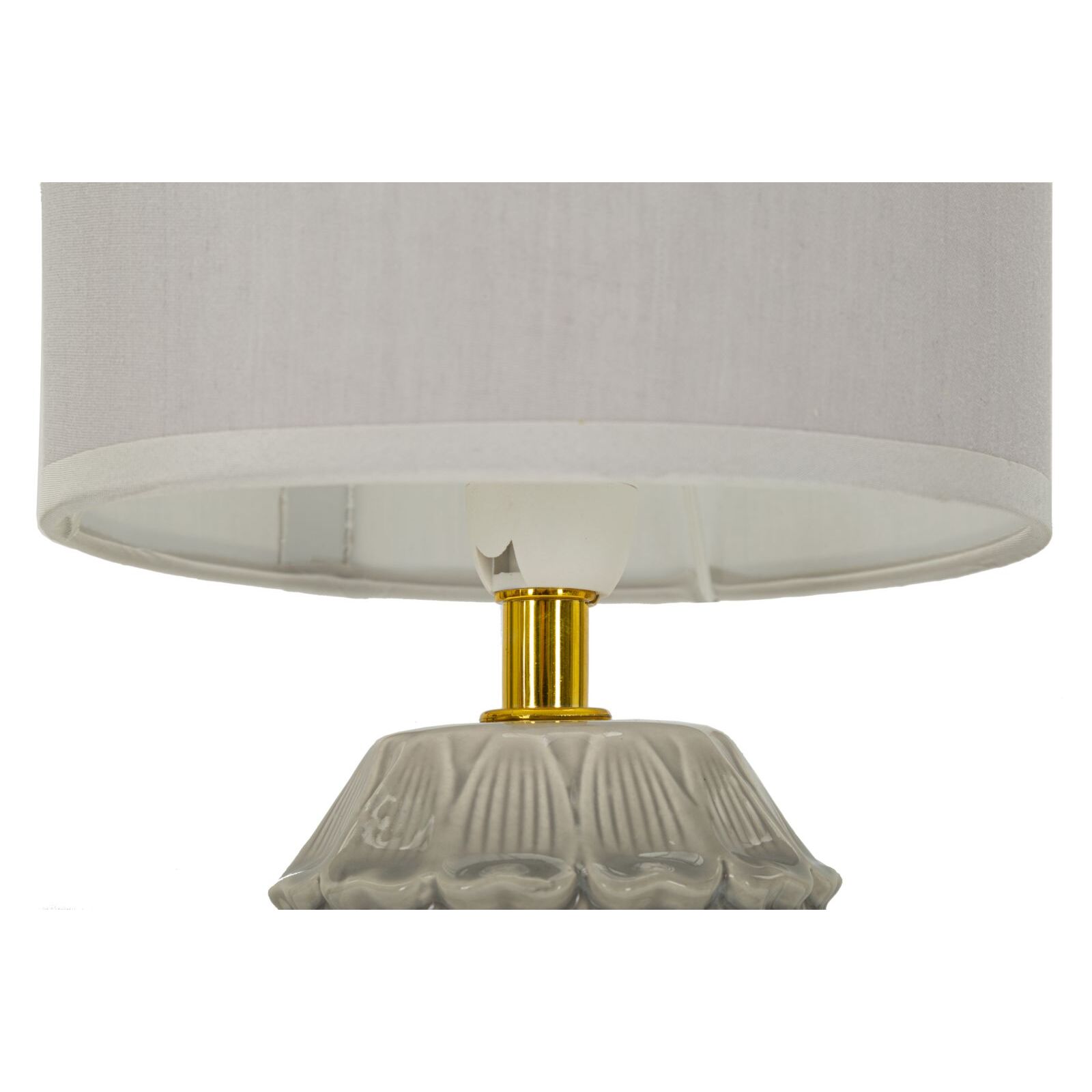 LAMPADA DA COMODINO PIGNY GRIGIA CM Ø 15X30,5