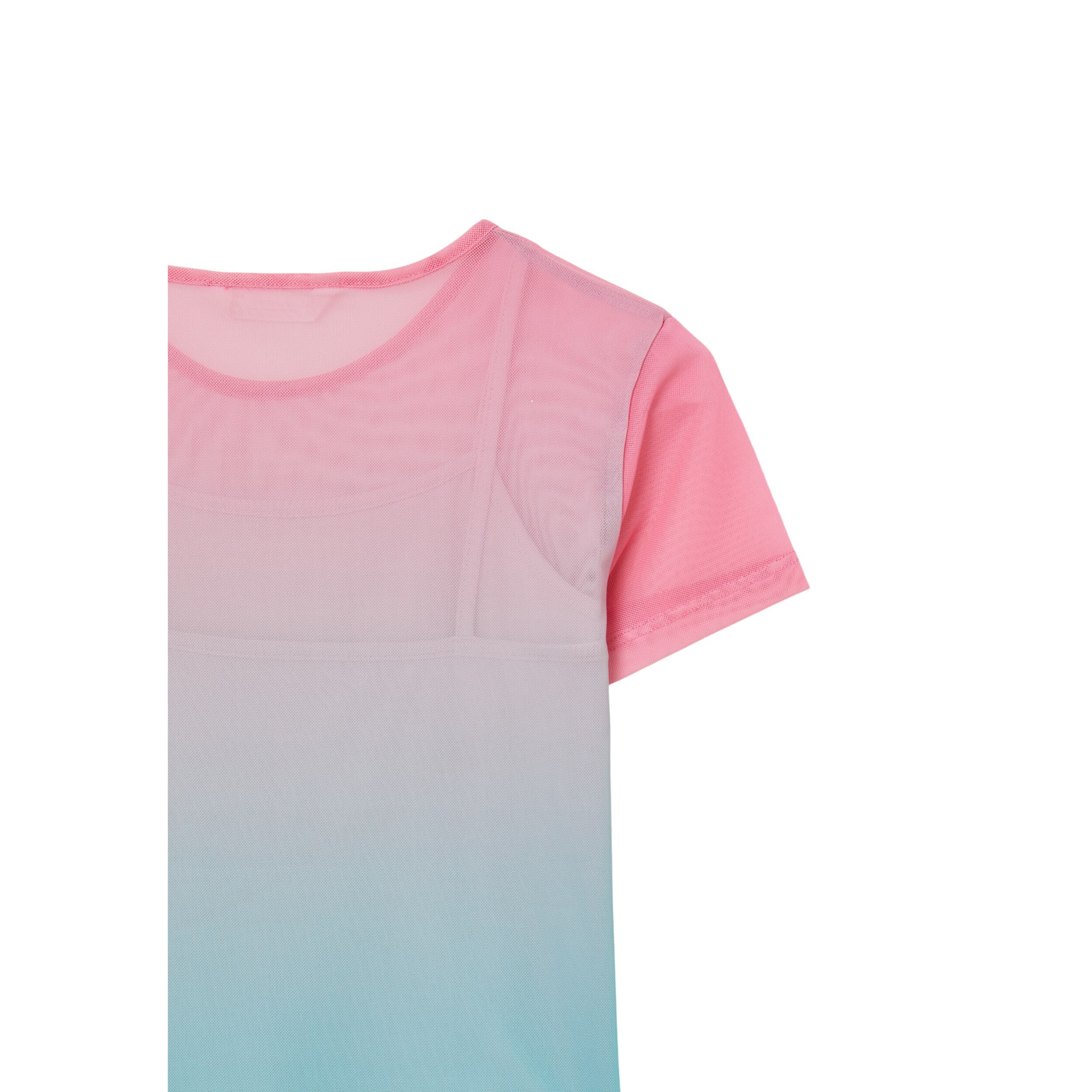 T-shirt tulle fantasia sfumata