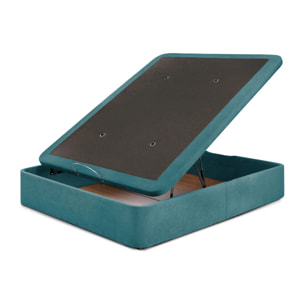 Canapé abatible tela, gran capacidad y alta durabilidad Montaje incluido