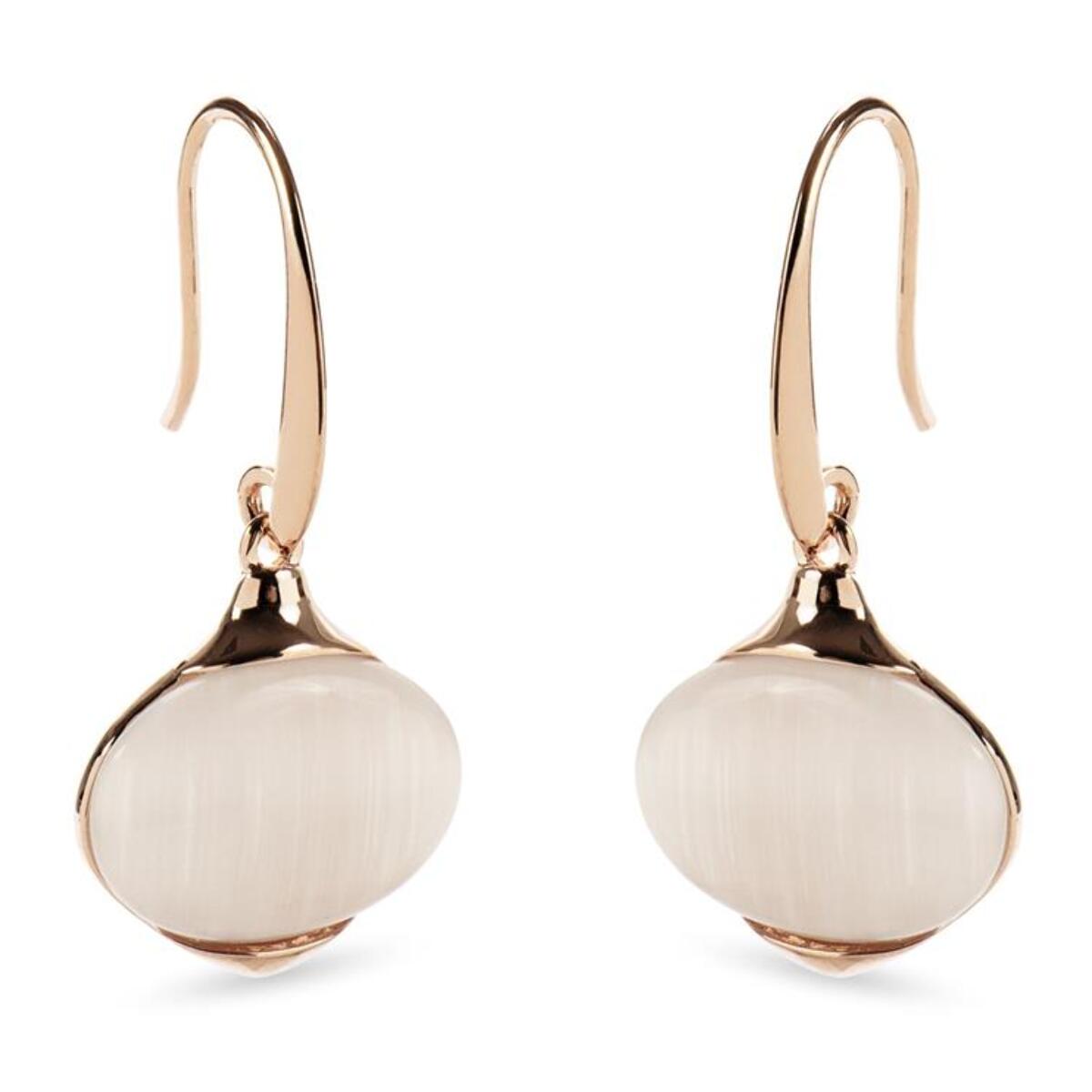 Pendientes Lux by Lux acabados en Oro Rosa de 18 Kts