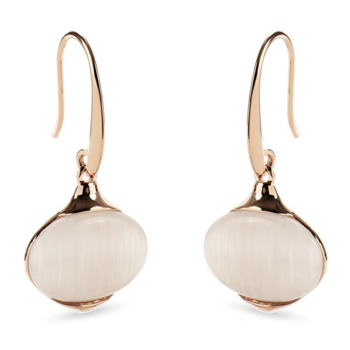 Pendientes Lux by Lux acabados en Oro Rosa de 18 Kts