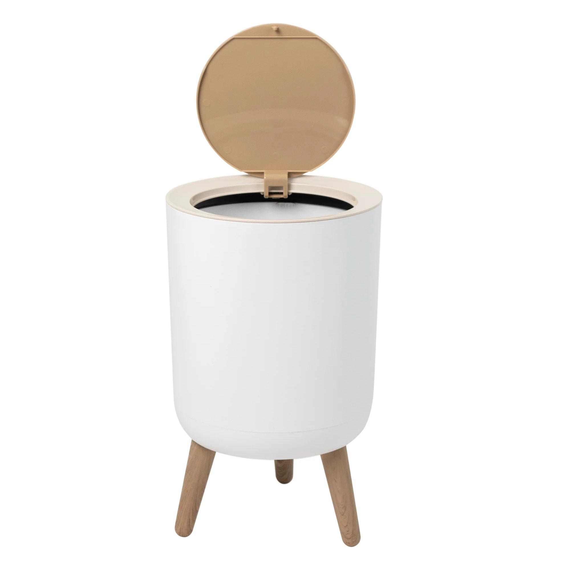 Poubelle de salle de bain push MALMO 7L