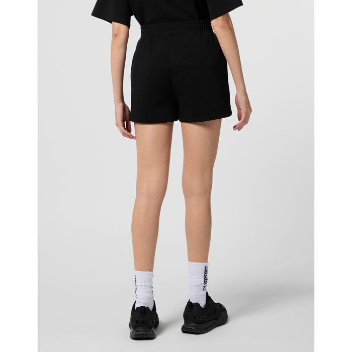 PLEIN SPORT Loose Fit Shorts Icon Scratch