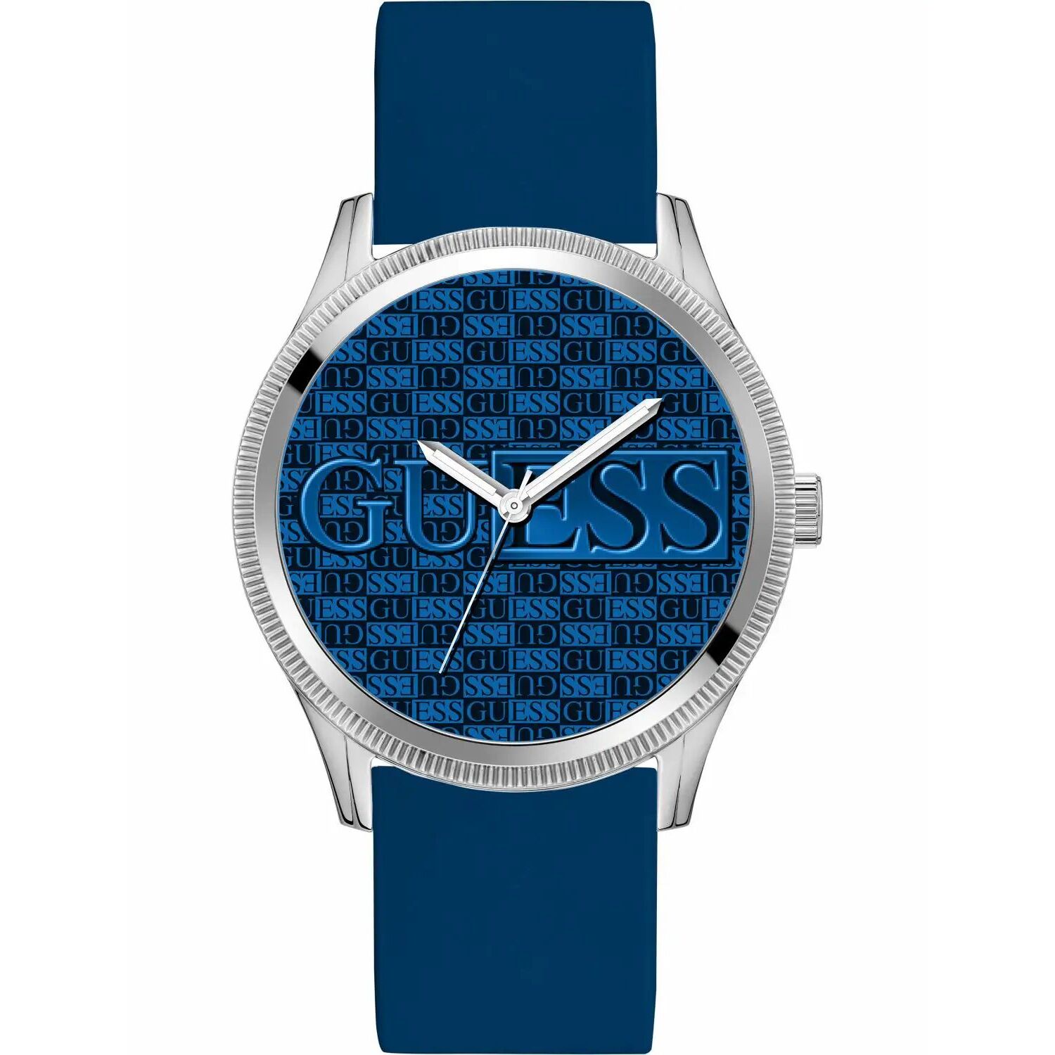 Reloj Guess GW0726G1 Hombre Analogico Cuarzo con Correa de Silicona