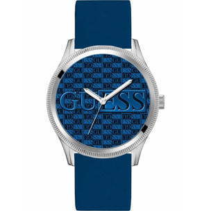 Reloj Guess GW0726G1 Hombre Analogico Cuarzo con Correa de Silicona