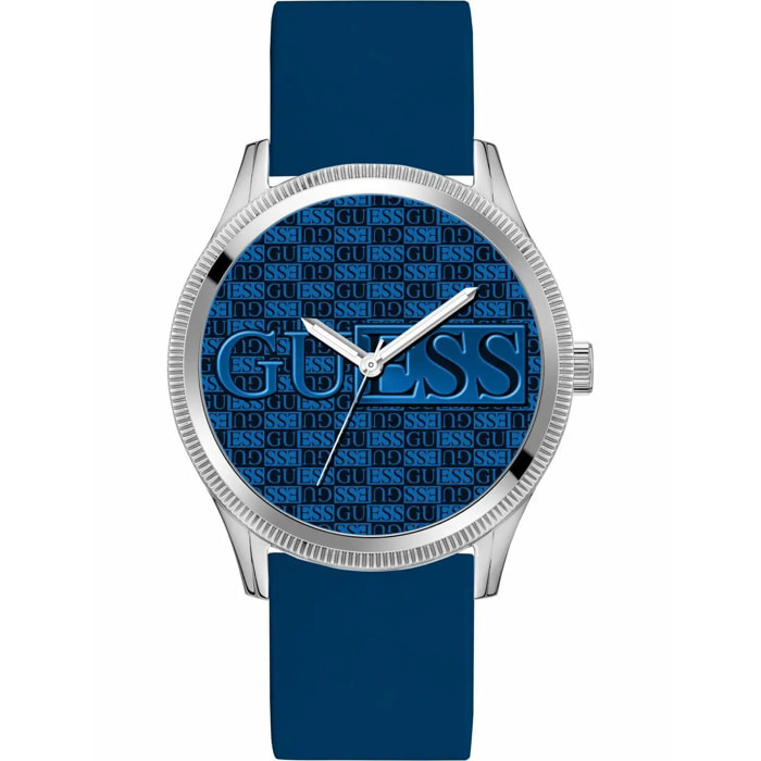 Reloj Guess GW0726G1 Hombre Analogico Cuarzo con Correa de Silicona