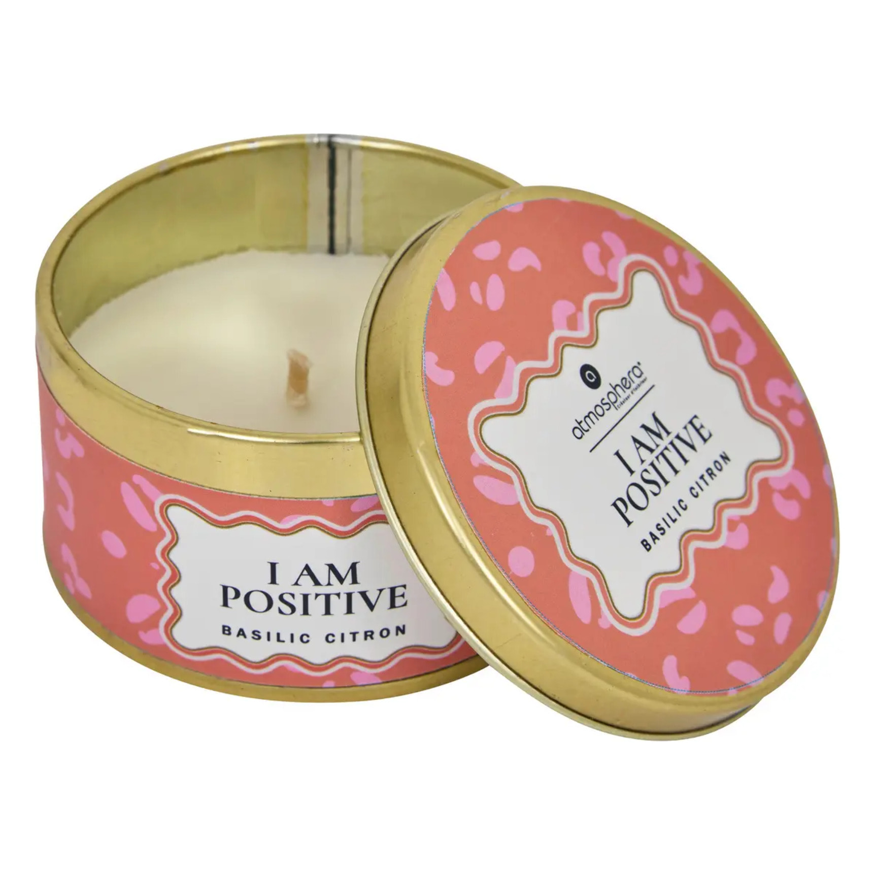 Coffret 8 bougies parfumées Sujan pot métal