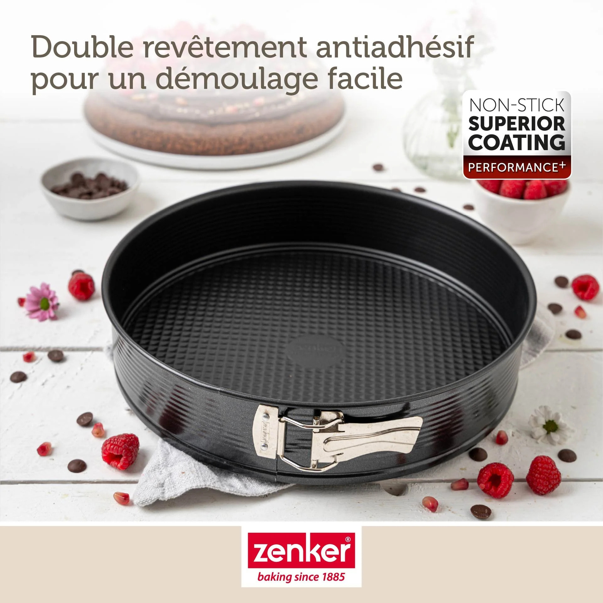 Moule à manqué à charnière 28 cm Zenker PerfectBack+