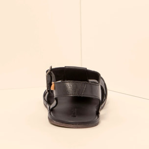 Sandalias N5681 SOFT NAPPA BLACK/ BARE SANDALS color Black
