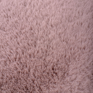 AVA - Tapis doux à poils longs lavable en machine - Rose