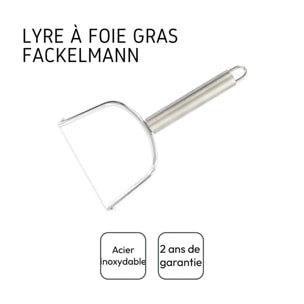 Lyre à foie gras Fackelmann