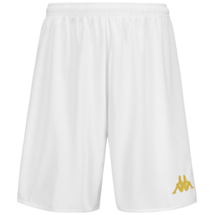 Kappa - Pantaloni Corti Uomo Bianco - Kappa4Basket Dumpo