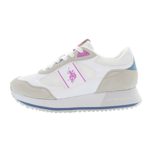 U.S. Polo Assn. - Sneakers SACHA006W/5MS1 in sintetico per donna