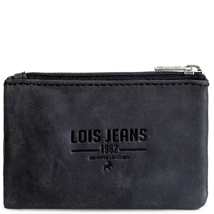 Cartera Lois Knight En Piel Negro