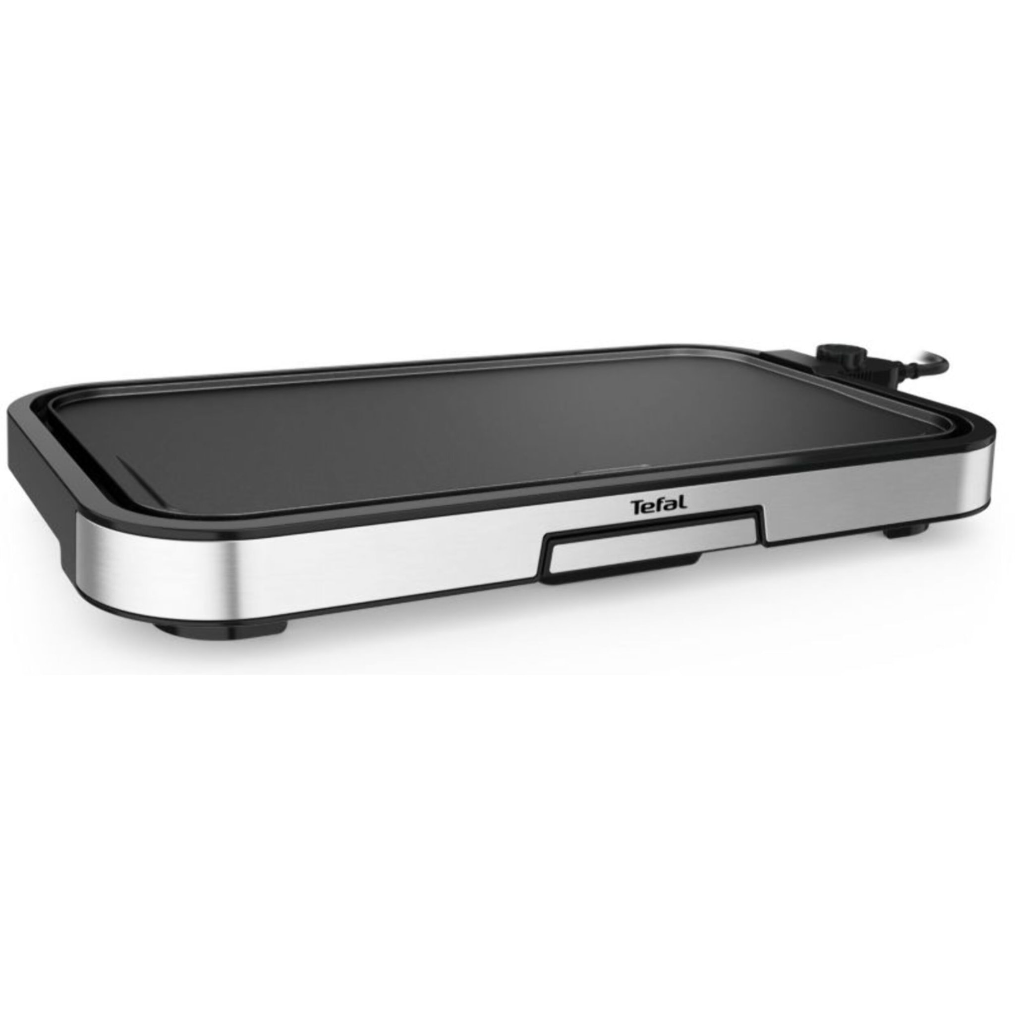 Plancha électrique TEFAL GIANT XL CB631D10 gris à poser, 55x30.4 cm